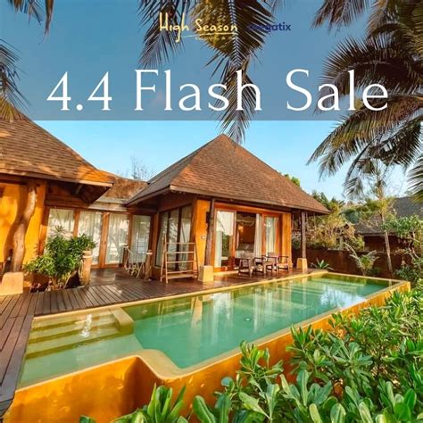 Megatix 4 4 FLASH SALE High Season Pool Villa Spa Koh Kood