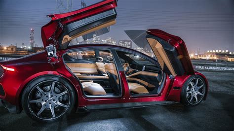 Fisker reveals EMotion electric sports car at CES 2018 - CNET