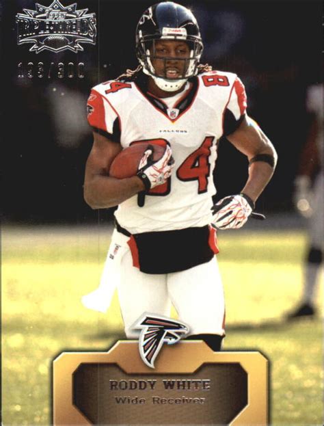 Topps Triple Threads Sepia Falcons Football Card Roddy White