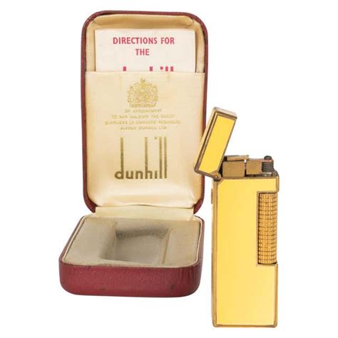 Gold Dunhill Lighter 10 For Sale On 1stdibs Solid Gold Dunhill