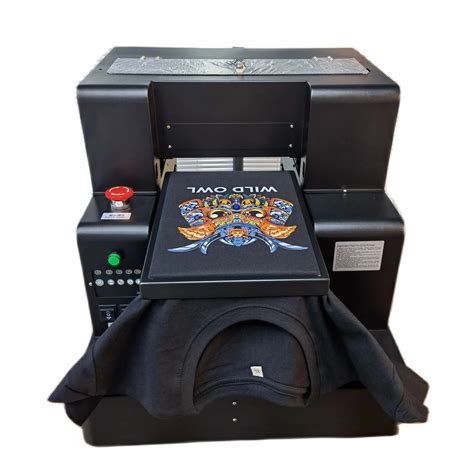 Automatic Dtg Garment T Shirt Printer A4 Size Direct To T Shirts Printing Machine 6 Colors