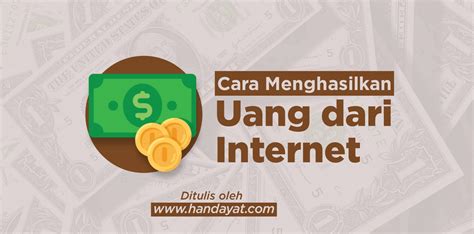 Cara Hasilkan Uang Dari Internet Newstempo