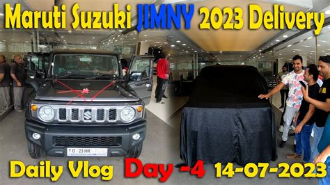 Finally TAKING DELIVERY First 4X4 MARUTI SUZUKI JIMNY 2023 YouTube