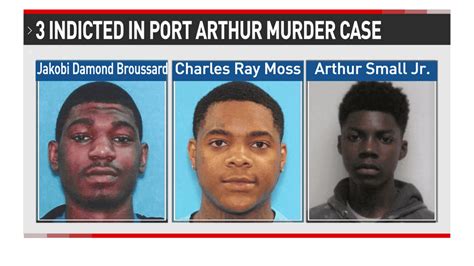 3 Indicted In Port Arthur Murder Case