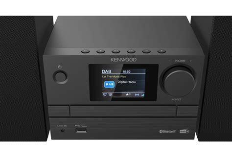 Kenwood Ηχοσύστημα 2 0 M 525DAB 14W με CD Digital Media Player και