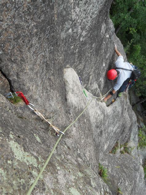 World of Seungmo: Cathedral Ledge climbing