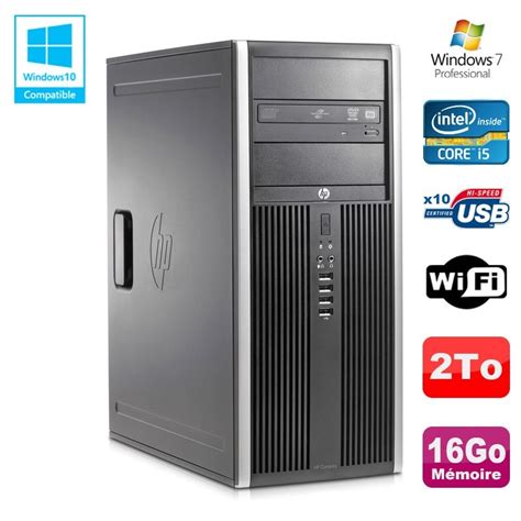 Pc Tour Hp Elite Core I Ghz Go Disque To Graveur Dvd