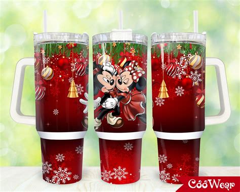 Mickey And Minnie Mouse Disney Cartoon Custom Stanley Quencher Oz