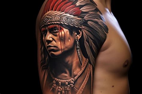 Tatuagens Que Mostram O Poder Das Tatuagens Indianas Foto Premium