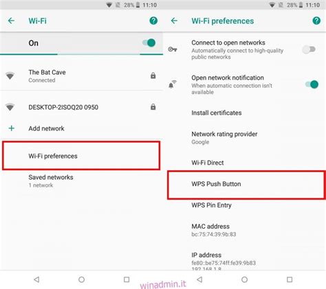 Come Connettersi A Una Rete Wifi Utilizzando Wps Su Android Winadmin It