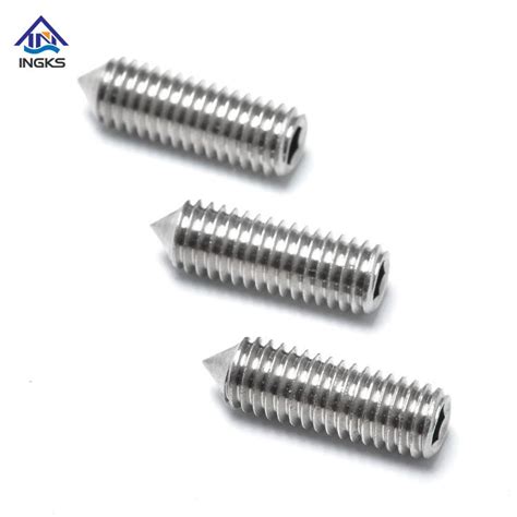 China Stainless Steel Set Screw Manufacturers Stainless Steel Set