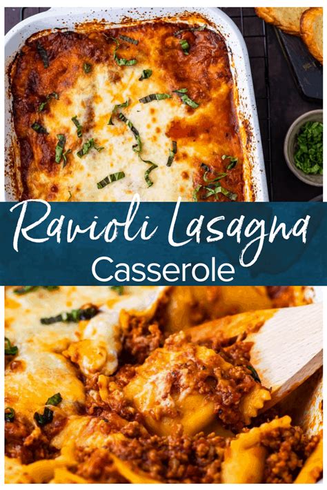 Ravioli Lasagna Bake {easy Lasagna Recipe} Video