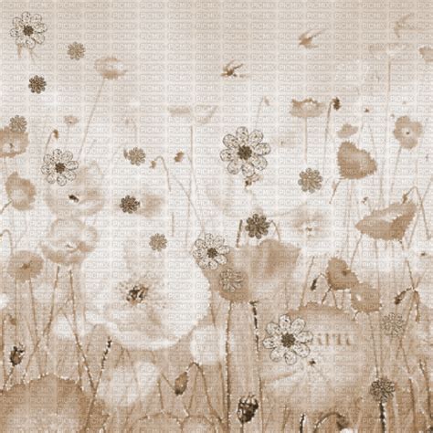 Sa Bg Animated Vintage Flowers Sepia Idca Sa Bganimated Vintage