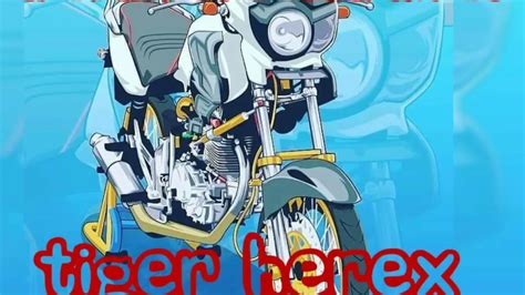 Tiger Herex Modifikasi Terbaru Honda Tiger Revo Youtube