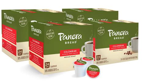 Panera Bread Colombian Medium Roast Coffee Single Serve K