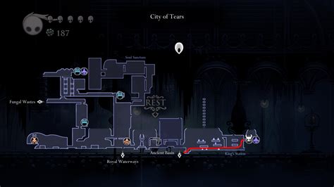 Hollow Knight Royal Waterways Map Maps Model Online