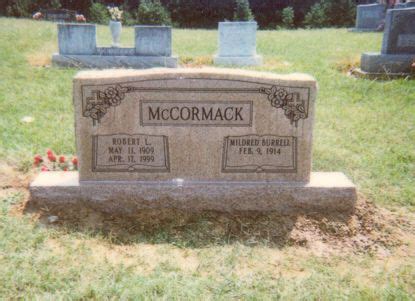 Robert Lee Odis McCormack 1909 1999 Find A Grave Memorial