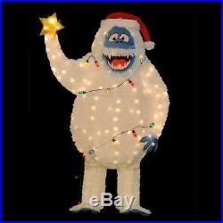 5 Ft LED Lighted Bumble Abominable Snowman Rudolph Reindeer Sculpture