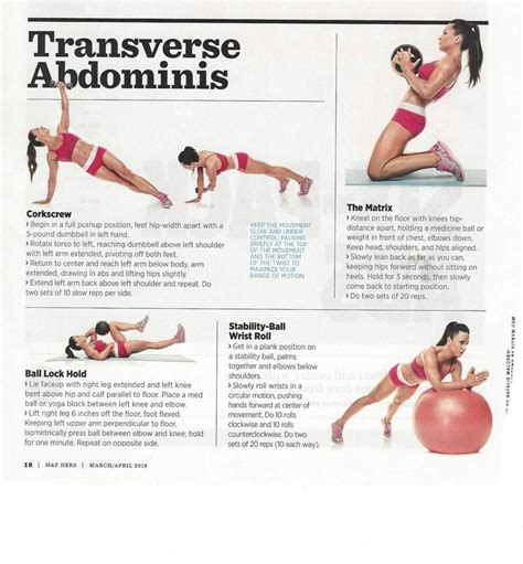 Transverse Abdominis Moves From Ifbb Pro Fitness Competitor Oksana