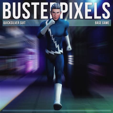 Busted Pixels : Marvel Quicksilver Suit Base Game Compatible ...