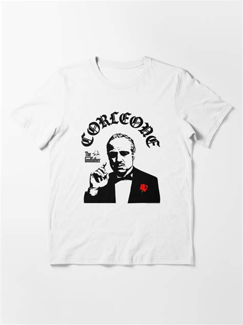 The Godfather Vito Corleone Stencil Poster Essential T Shirt For Sale