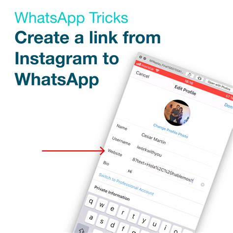 Como Poner El Link De WhatsApp En Instagram WhatsApp Link