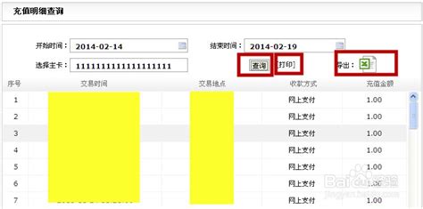 中石化加油卡网上营业厅加油卡充值明细查询 百度经验