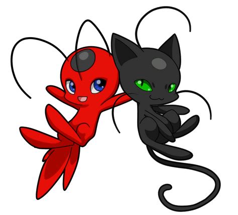 Tikki n Plagg by Asticou on DeviantArt