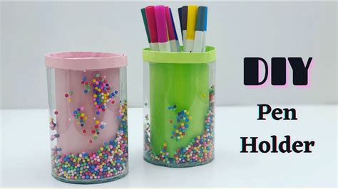 Diy Easy And Cute Homemade Pen Holder Paper Pencil Stand School