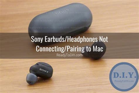 Sony Earbuds/Headphones Not Connecting/Pairing (How to Fix) - Ready To DIY