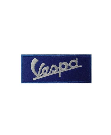 0181 Embroidered Badge Patch Sew On Vespa 100mmx40mm