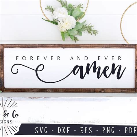 Amen Svg Etsy