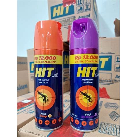 Jual Obat Nyamuk Semprot Hit Aerosol Anti Nyamuk Kecoa Ml