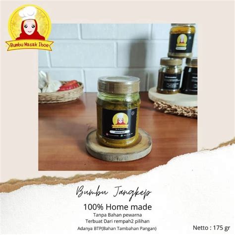 jual iboe aneka bumbu dapur jangkep tradisional handmade sertifikasi