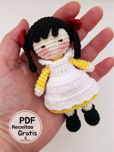 Maria Chaveiro Boneca Amigurumi Receitas Gratis Pdf