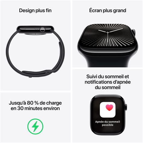 Apple Watch Series Gps Cellular Mm Titane Naturel Bracelet