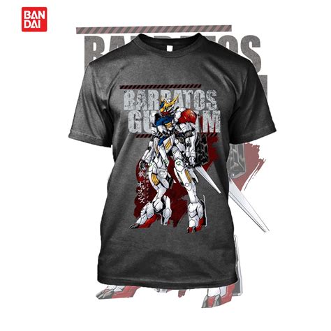 Tshirt Gundam Baju Japan Anime Lelaki High Quality Premium Cotton Men