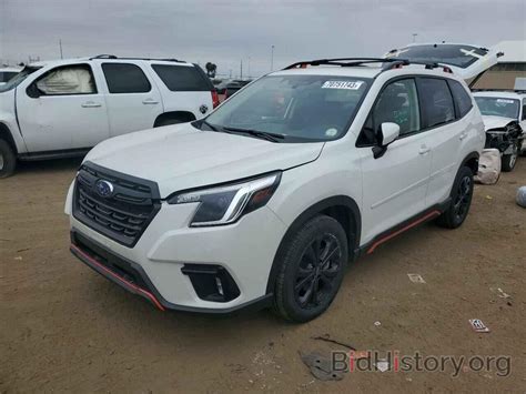 Report JF2SKAJC6NH490536 SUBARU FORESTER 2022 WHITE GAS Price And