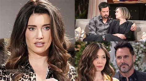 Bandb Week Ahead Spoilers Jan 1 5 Bill And Poppy Romance Begins Steffy Gets Defensive