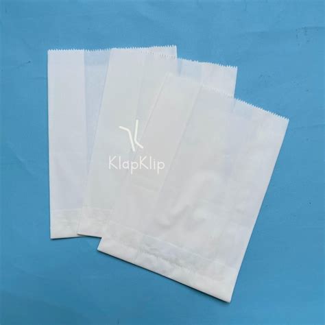 Jual 10pcs Kantong Kertas Putih M Paper Bag French Fries Kertas