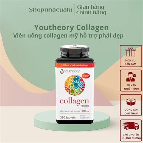 Youtheory Collagen Oral Tablet V Collagen Biotin Hair Skin Formula