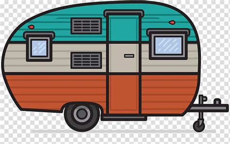 Caravan Campervans Camping , car transparent background PNG clipart ...