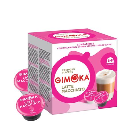 Gimoka Latte Macchiato 16 Kapsler Til Dolce Gusto For 35 00 Kr