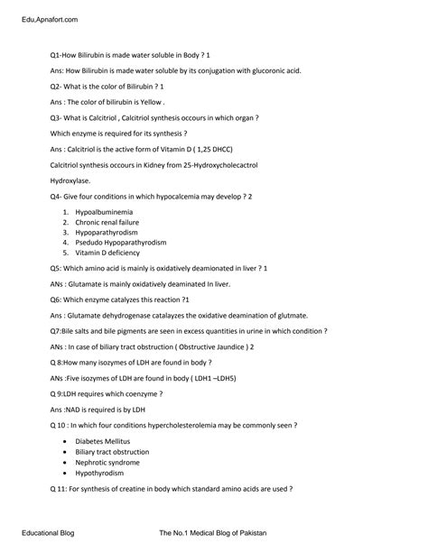 Solution 2nd Year Bio Ospe Studypool