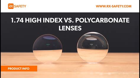 1 74 High Index Vs Polycarbonate Lenses Pros And Cons RX Safety