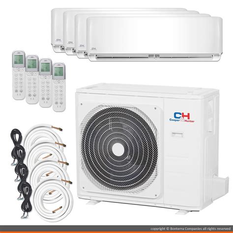 Cooper And Hunnter Mini Split Ac Heat Pump Multi 4 Zone 9000 12000 12000