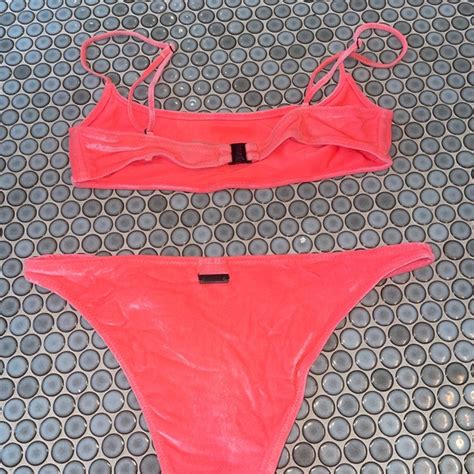 Triangl Swimwear Swim Rare Triangl Velvet Bikini Poshmark