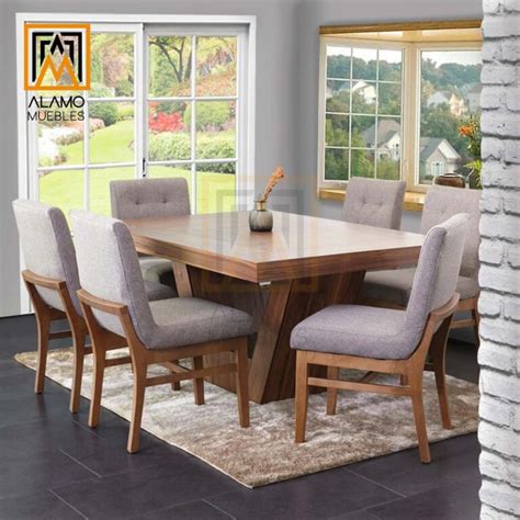 Comedor Madison Con 6 Sillas Madison Alamo Muebles