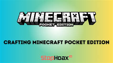 Panduan Crafting Minecraft Pocket Edition 1 19 Dan Membuat Barang Baru