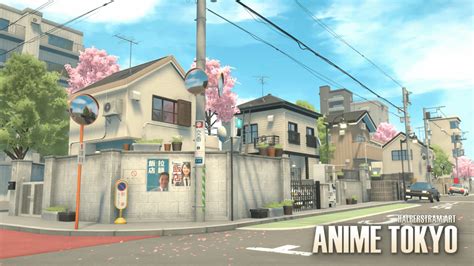 Download : Anime Tokyo (Japanese City)